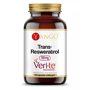 YANGO Trans-Resweratrol Veri-te 150 mg (60 kaps.)