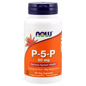 NOW FOODS P-5-P 50 mg - Witamina B6 (90 kaps.)