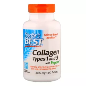 DOCTOR'S BEST Collagen Types I and III (180 tabl.)