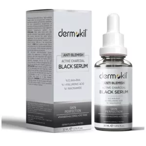 Anti Blemish Active Charcoal Black Serum serum do twarzy przeciw przebarwieniom z węglem aktywnym 30ml