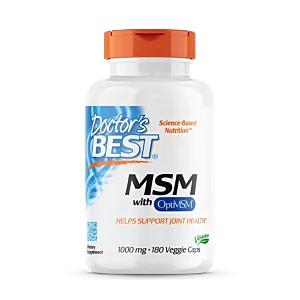 DOCTOR'S BEST MSM with OptiMSM Vegan (180 kaps.)