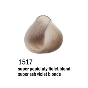 Allwaves Cream Color farba do włosów, koloryzacja trwała, 100 ml 1517 super platynowy fioletowy blond