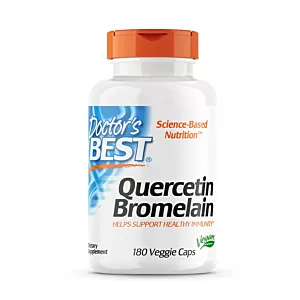 DOCTOR'S BEST Quercetin Bromelain (180 kaps.)