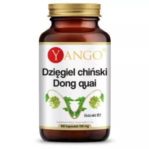 YANGO Dzięgiel Chiński - Dong Quai (100 kaps.)