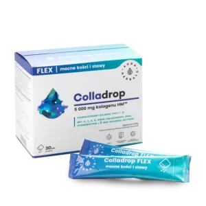 AURA HERBALS Colladrop Flex - Kolagen HM 5000 mg saszetki 6,5 g (30 szt.)
