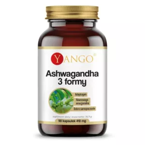 YANGO Ashwagandha - 3 formy (90 kaps.)