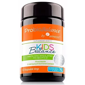 Aliness ProbioBALANCE KIDS Balance 30 kapsułek
