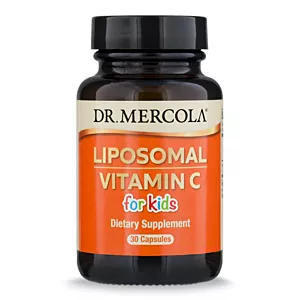 DR. MERCOLA Liposomal Vitamin C for Kids - Witamina C liposomalna - dzieci (30 kaps.)