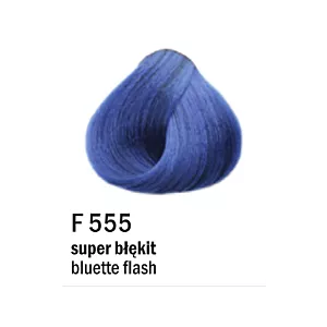Allwaves Cream Color farba do włosów, koloryzacja trwała, 100 ml F555 super błękitny