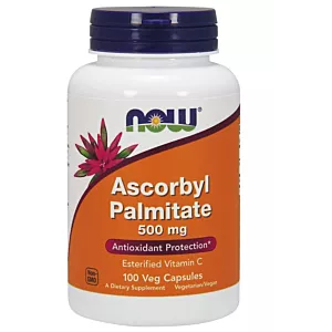 NOW FOODS Palmitynian Askorbylu 500 mg (100 kaps.)