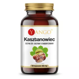 YANGO Kasztanowiec - 20% escyny (60 kaps.)