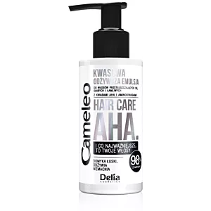 Odżywcza emulsja kwasowa do włosów słabych i łamliwych Cameleo Hair Care AHA, 150ml