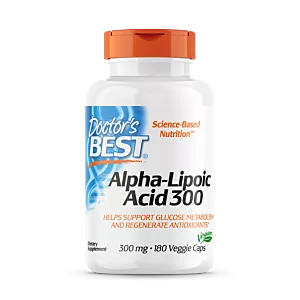 DOCTOR'S BEST ALA - kwas alfa liponowy 300 mg (180 kaps.)