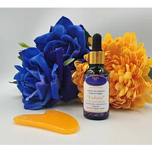 Prezent-olejek do masażu Magnoliowy "Euforia" i pomarańczowy gua sha