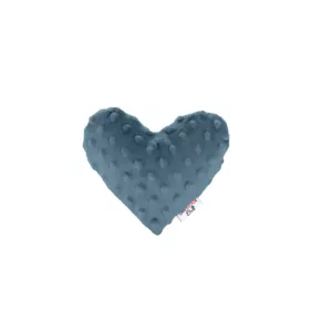 Termofor serce minky blue navy - BOCIOLAND