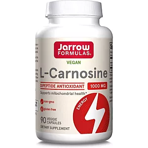 JARROW FORMULAS L-Karnozyna 500 mg - L-Carnosine (90 kaps.)