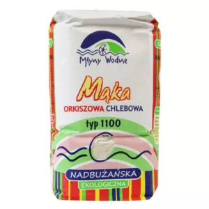 Mąka orkiszowa chlebowa nadbużańska Typ 110 BIO 1kg