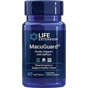 LIFE EXTENSION MacuGuard Ocular Support with Saffron (60 kaps.)