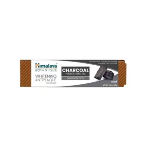 HIMALAYA Pasta do zębów Botanique Whitening Antiplaque Tootpaste Charcoal + Black Seed Oil (113 g)