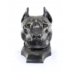 Amerykański Staffordshire Terrier Głowa Statuetka