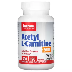 JARROW FORMULAS Acetyl L-Karnityna 500 mg (120 kaps.)