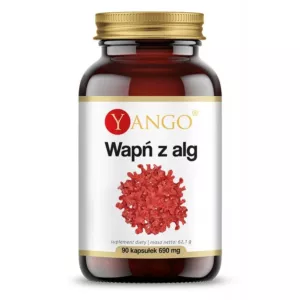 YANGO Wapń z Alg Czerwonych (90 kaps.)