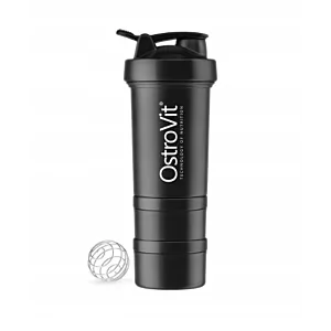Czarny Shaker OstroVit 450 ml Do Odżywek | Premium