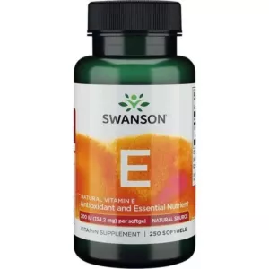 SWANSON Witamina E Naturalna 200 IU (250 kaps.)