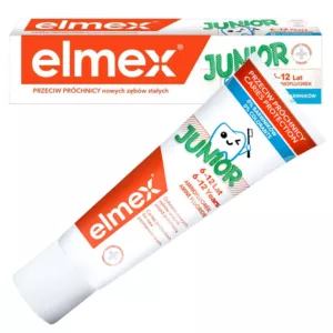 ELMEX Pasta do zębów dla dzieci junior przeciw próchnicy 6-12 lat 50ml
