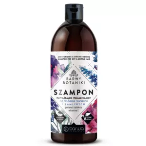 Barwy Botaniki szampon nawilżająco-wzmacniający do włosów suchych i łamliwych 480ml