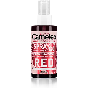 Koloryzujący spray do włosów Cameleo Spray&Go, 150ml Czerwień