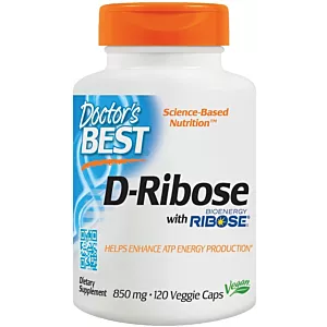 DOCTOR'S BEST D-Ribose - D-Ryboza 850 mg (120 kaps.)