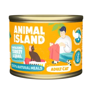 Animal Island karma mokra dla kota - indyk i przepiórka 200g