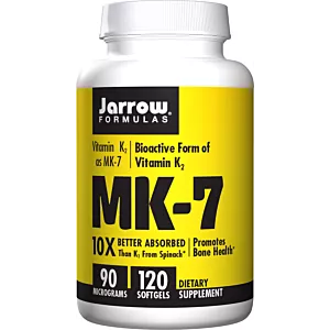 JARROW FORMULAS Witamina K2 MK7 90 mcg (120 kaps.)