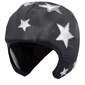 Nakładka na kask BARTS Helmet Cover Black Stars