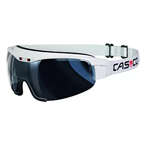 Okulary do nart biegowych CASCO Spirit Carbonic+ 2 dodatkowe szyby white L (podnoszona szyba)