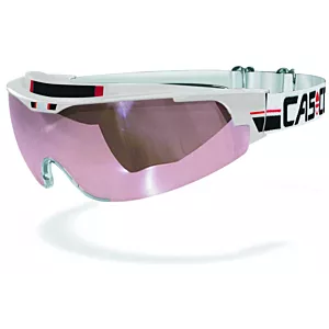 Okulary do nart biegowych CASCO Spirit VAUTRON+ CARBONIC white L (podnoszona szyba)