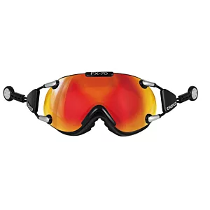 Gogle narciarskie CASCO FX-70 Carbonic black orange L