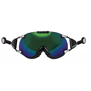 Gogle narciarskie CASCO FX-70 Carbonic black green M