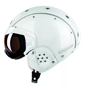 Kask narciarski CASCO SP-6 Visor VAUTRON white M