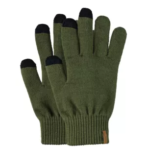 Rękawiczki NORDBRON Knitted Touch Gloves army M/L (dotykowe)