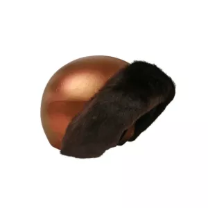 Nakładka na kask COOLCASC Exclusive Bronze Brown Fur