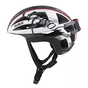 Kask rowerowy CASCO Upsolute RS black/white/red L