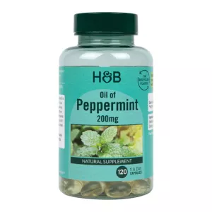 HOLLAND & BARRETT Oil of Peppermint 200 mg (120 kaps.)