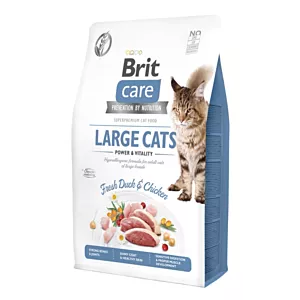 BRIT CARE CAT GRAIN FREE LARGE POWER 7 KG