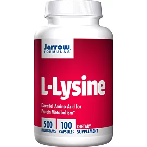 JARROW FORMULAS L-Lizyna 500 mg (100 kaps.)