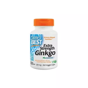 DOCTOR'S BEST Ginkgo Biloba ekstrakt (360 kaps.)