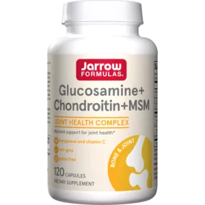 JARROW FORMULAS Glukozamina, Chondroityna i MSM (120 kaps.)