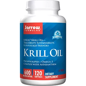 JARROW FORMULAS Olej z kryla - Krill Oil 600 mg (120 kaps.)