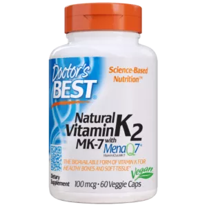 DOCTOR'S BEST Witamina K2 MK7 100 mcg (60 kaps.)